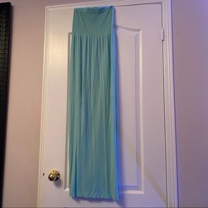 💕 • Strapless Maxi Dress